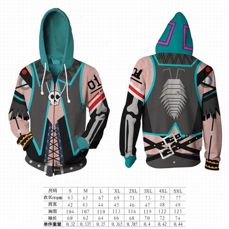 Hatsune Miku hooded zipper sweater coat S M L XL 2XL 3XL 4XL 5XL price for 2 pcs preorder 3 days