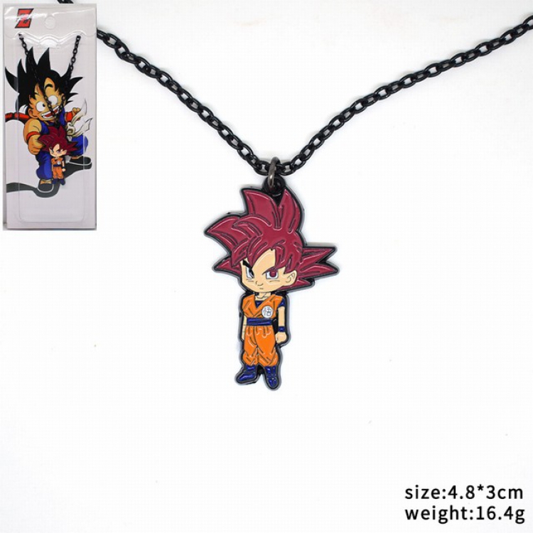 Dragon Ball Son Goku Necklace pendant ornament 4.8X3CM 16.4G