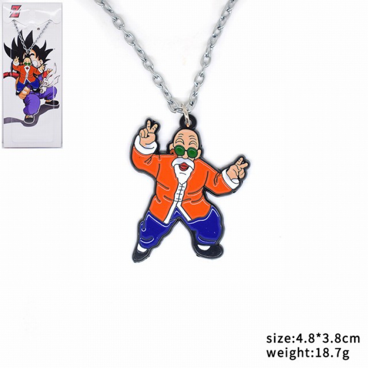 Dragon Ball Master Roshi  Necklace pendant ornament 4.8X3.8CM 18.7G