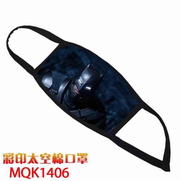 Dark Knight Color printing Space cotton Masks price for 5 pcs MQK1406
