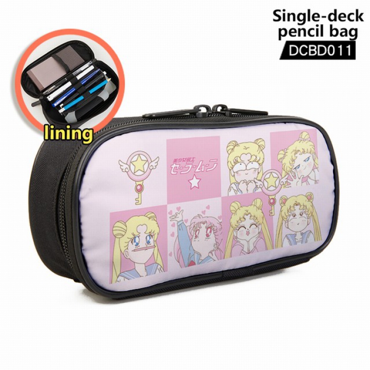 SailorMoon Anime single layer waterproof pen case 25X7X12CM -DCBD011