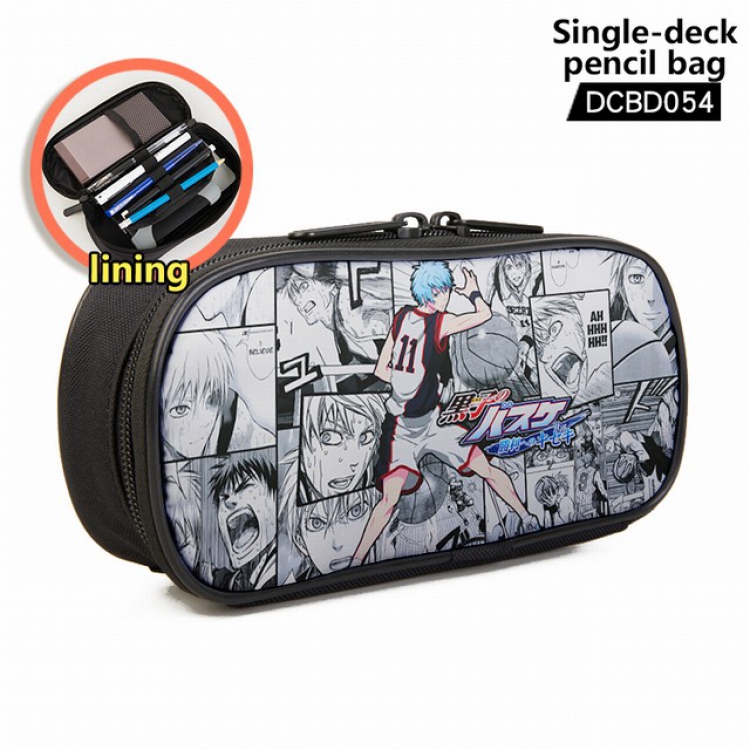 Kuroko no Basuke Anime single layer waterproof pen case 25X7X12CM -DCBD054