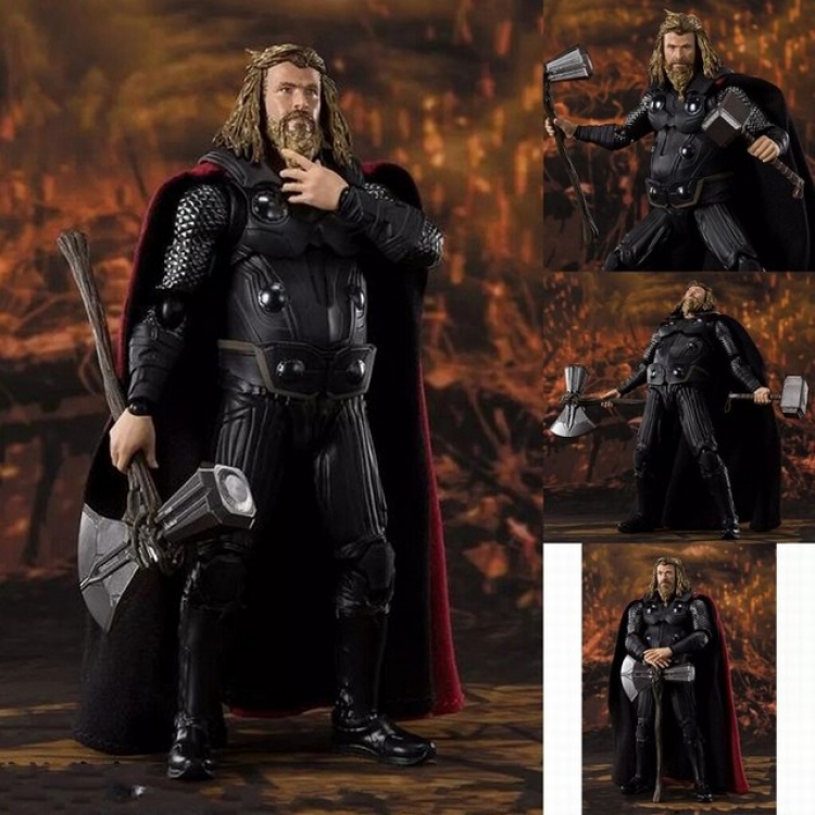 The Avengers 2nd generation Movable Thor Boxed Figure Decoration Model 16CM 200G a box of 80