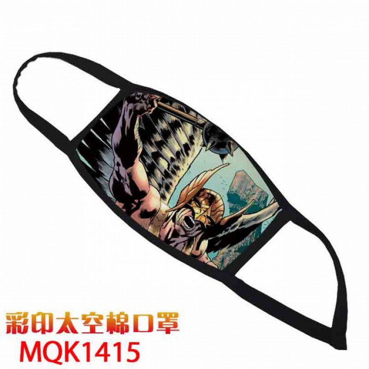Justice League Color printing Space cotton Masks price for 5 pcs MQK1415