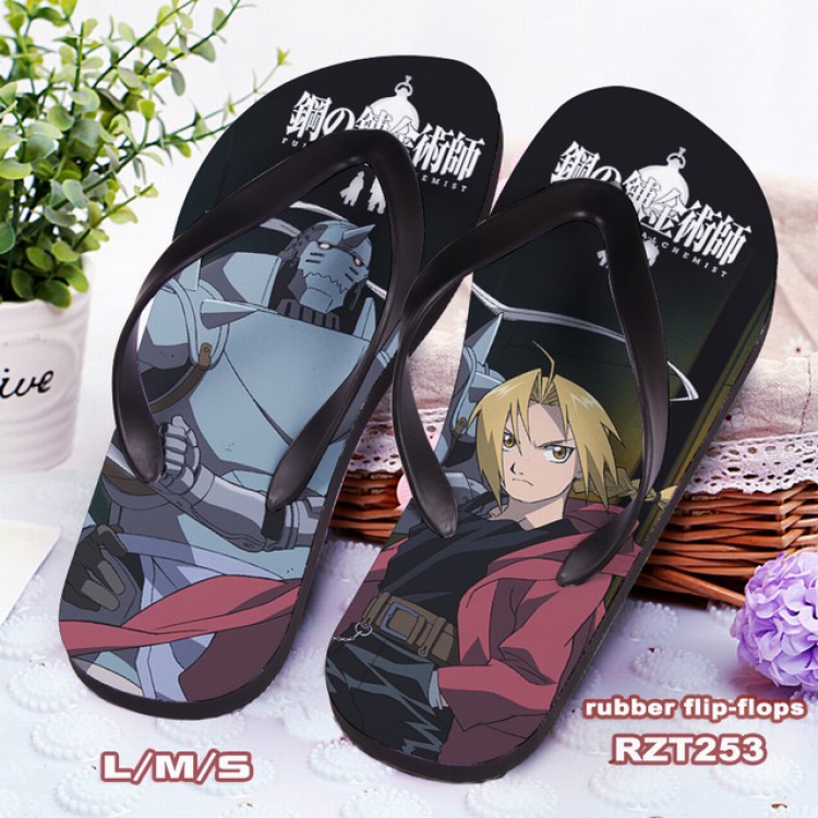 Fullmetal Alchemist Cloth surface Flip-flops slipper S.M.L RZT253