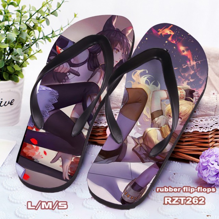 RWBY  Cloth surface Flip-flops slipper S.M.L RZT262