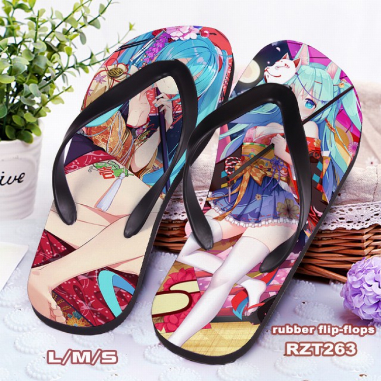 Vocaloid Cloth surface Flip-flops slipper S.M.L RZT263