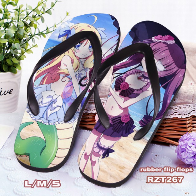 Dropkick on my Devil! Cloth surface Flip-flops slipper S.M.L RZT267