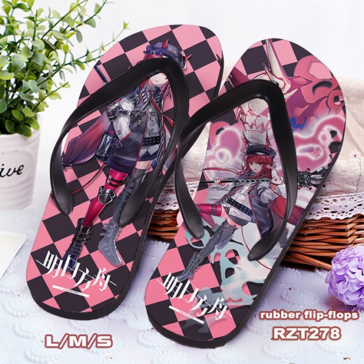 Arknights Cloth surface Flip-flops slipper S.M.L RZT278