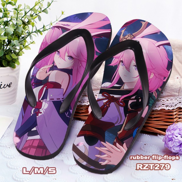 The End of School Cloth surface Flip-flops slipper S.M.L RZT279