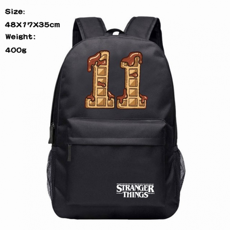 Stranger Things Anime 600D Canvas Backpack 48X17X35CM 400G