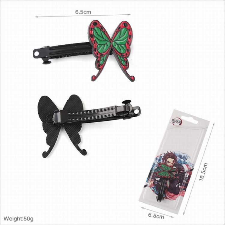 Demon Slayer Kimets Kochou Shinobu Butterfly hairpin