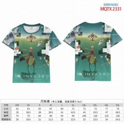 Idinvaded Full color short sle...