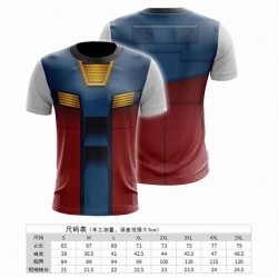 Gundam Full color printed shor...