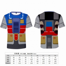 Gundam Full color printed shor...