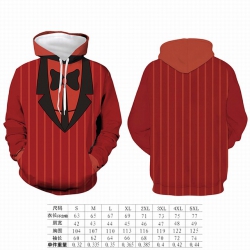 Hazbin Hotel Red stripes Round...