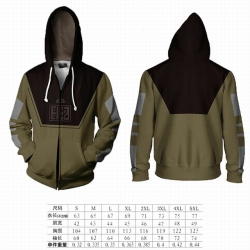 Star Wars hooded zipper sweate...