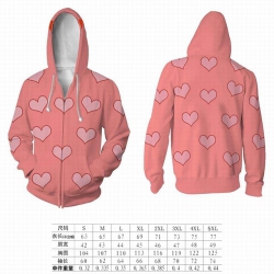 Birds of Prey Pink hooded zipp...