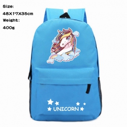 Unicorn Blue Anime 600D Canvas...