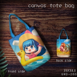 GWD265-Mini World Canvas tote ...