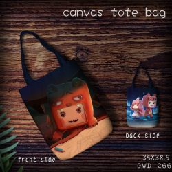 GWD266-Mini World Canvas tote ...