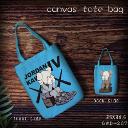 GWD267-Canvas tote bag 35X38.5...