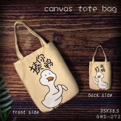 GWD272-Canvas tote bag 35X38.5...