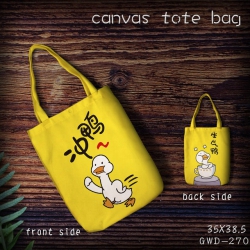 GWD270-Canvas tote bag 35X38.5...