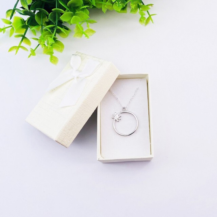 IZONE Necklace pendant Necklace full length 45CM 25G (With box)