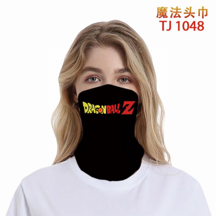 TJ-1048-Dragon Ball Color printing magic turban scarf