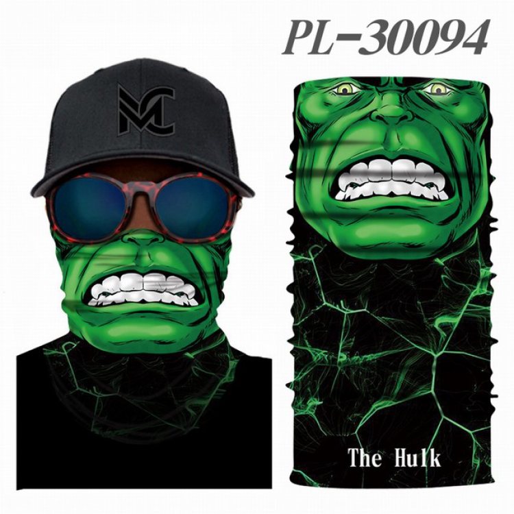 The Avengers Hulk  Anime magic towel a set price for 5 pcs PL-30094A