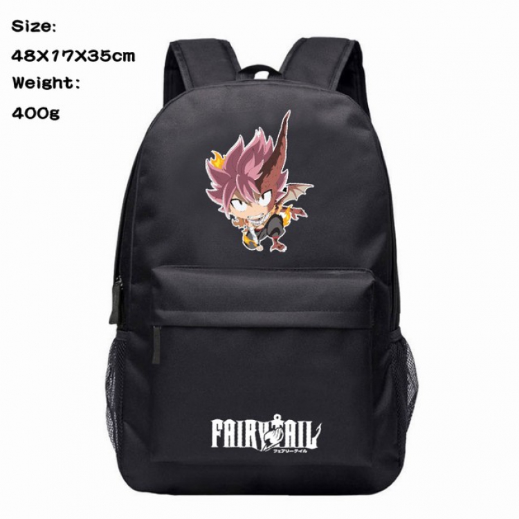 Fairy tail Anime 600D Canvas Backpack Waterproof School Bag 48X17X35CM 400G