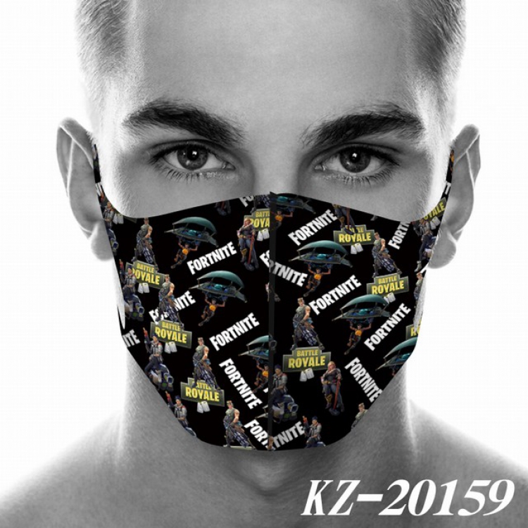 Fortnite Anime 3D digital printing masks a set price for 5 pcs KZ-20159