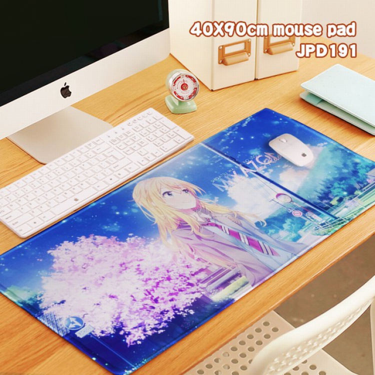 Your Lie in April Anime Locking thick keyboard pad 40X90X0.3CM JPD191