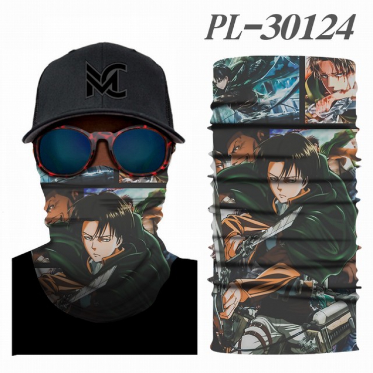 Attack on Titan Anime magic towel a set price for 5 pcs PL-30124A