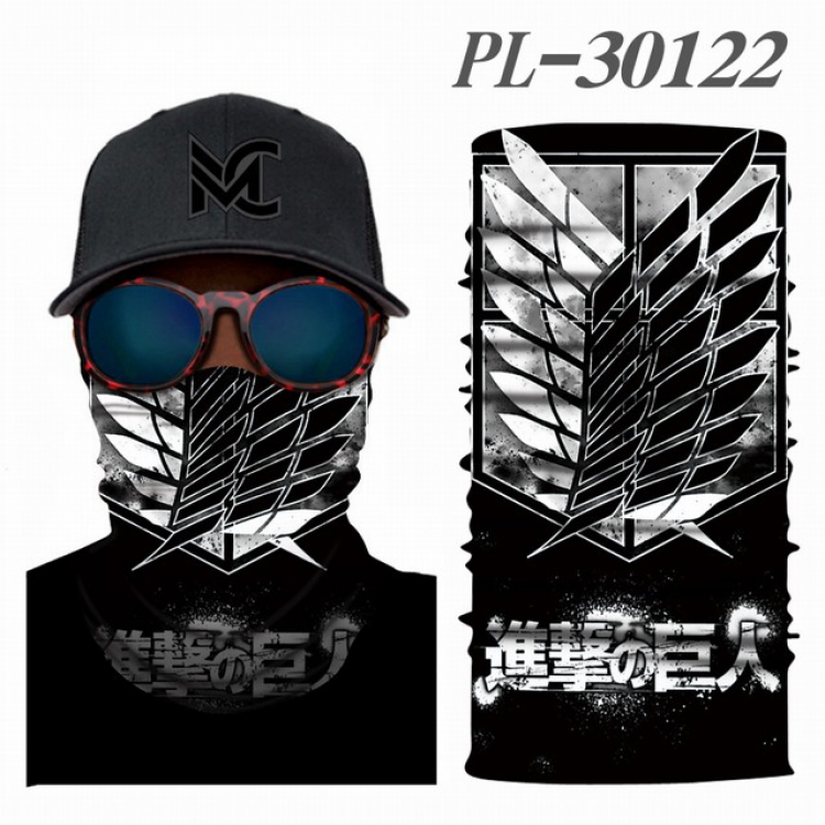 Attack on Titan Anime magic towel a set price for 5 pcs PL-30122A