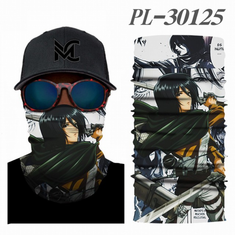 Attack on Titan Anime magic towel a set price for 5 pcs PL-30125A