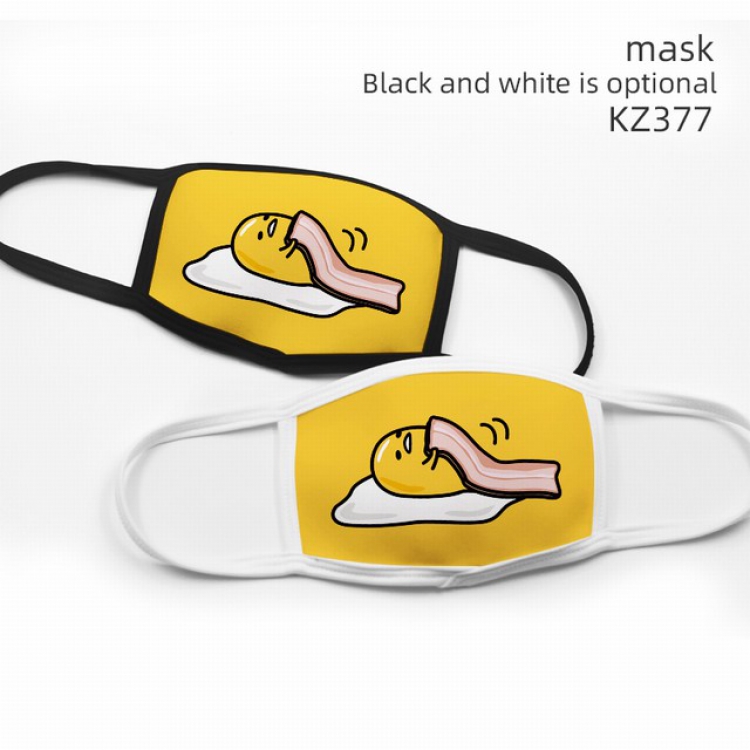 Gudetama Color printing Space cotton Mask price for 5 pcs KZ377