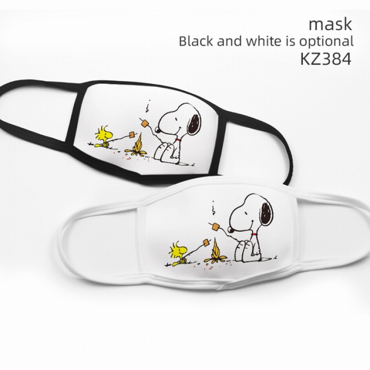 Snoopy Color printing Space cotton Mask price for 5 pcs KZ384