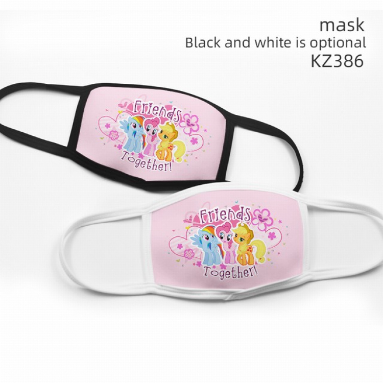 My Little Pony Color printing Space cotton Mask price for 5 pcs KZ386