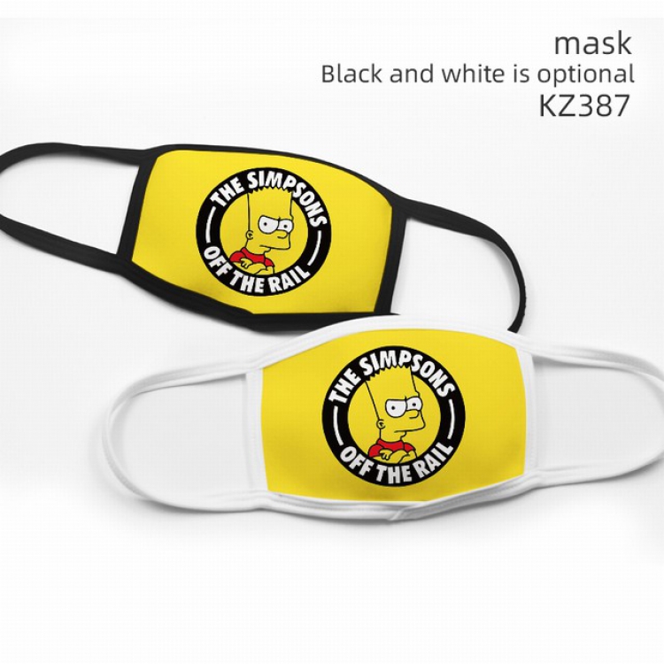 The Simpsons Homer Color printing Space cotton Mask price for 5 pcs KZ387