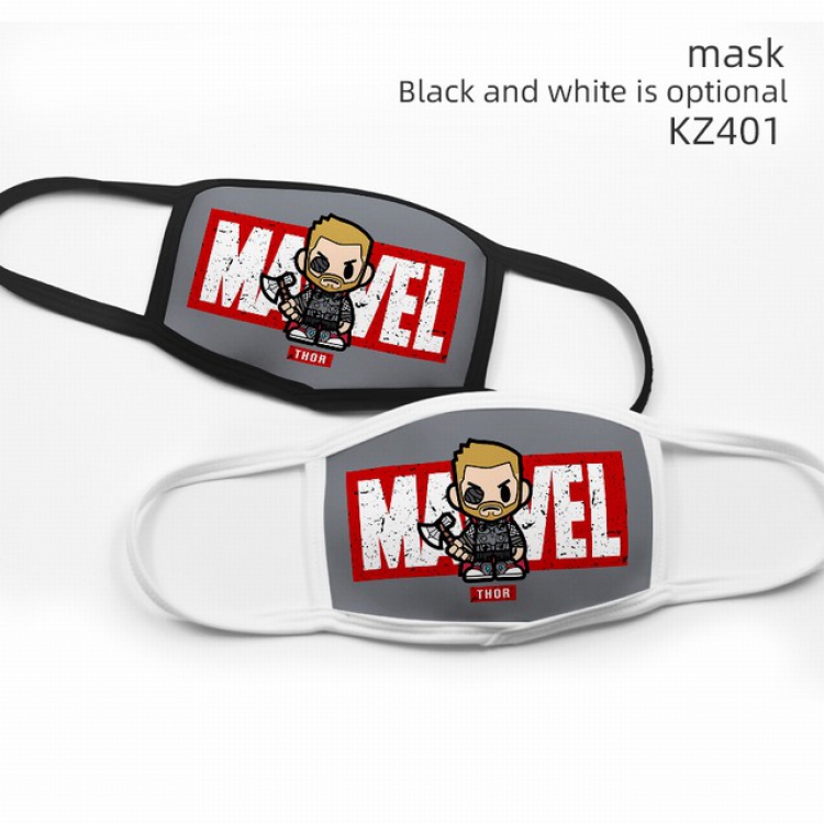 The Avengers Thor Color printing Space cotton Mask price for 5 pcs KZ401
