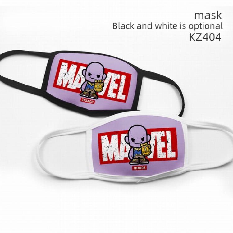 The Avengers Thanos Color printing Space cotton Mask price for 5 pcs KZ404