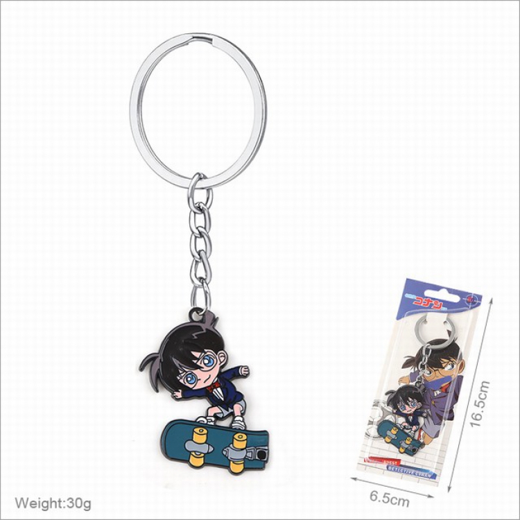 Detective conan Keychain pendant ornament 16.5X6.5CM 30G price for 5 pcs