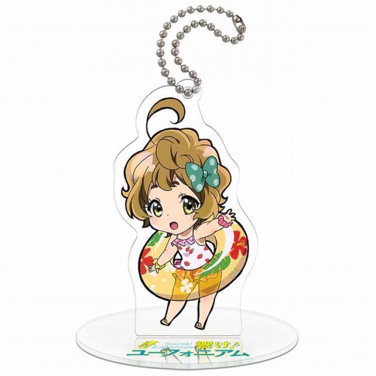 Hibike! Euphonium Kawashima.Sapphire Q version soma Small Standing Plates Acrylic keychain pendant 8-9CM