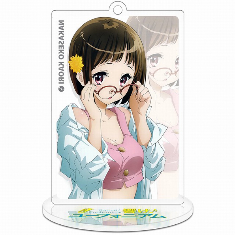 Hibike! Euphonium Nakaseko.Kaori Standing Plates acrylic keychain pendant 8-9CM