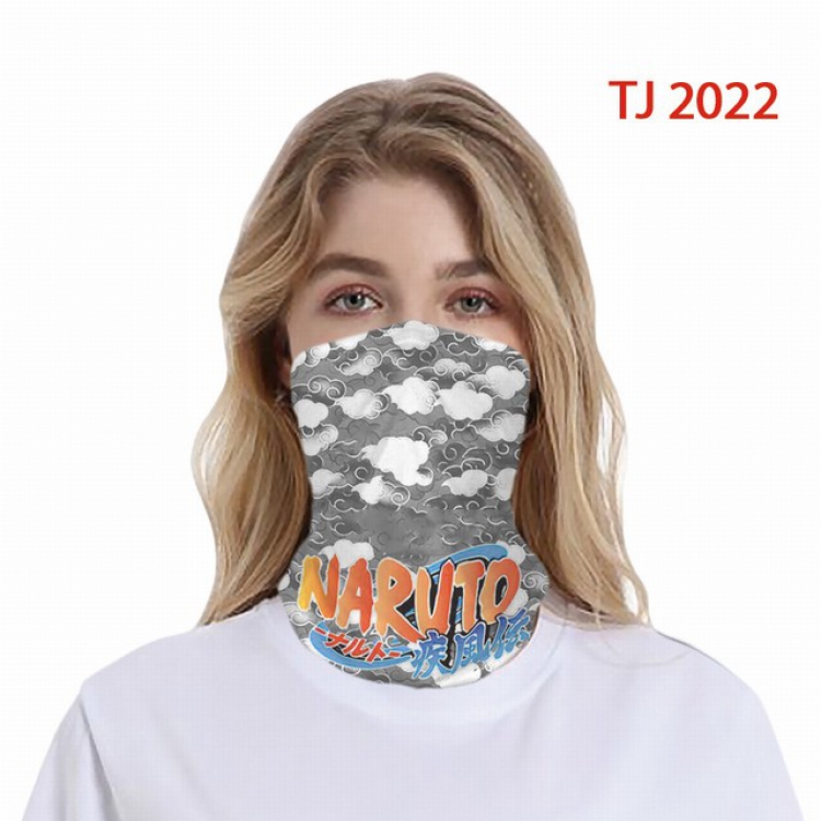 Naruto Color printing magic turban scarf-TJ-2022