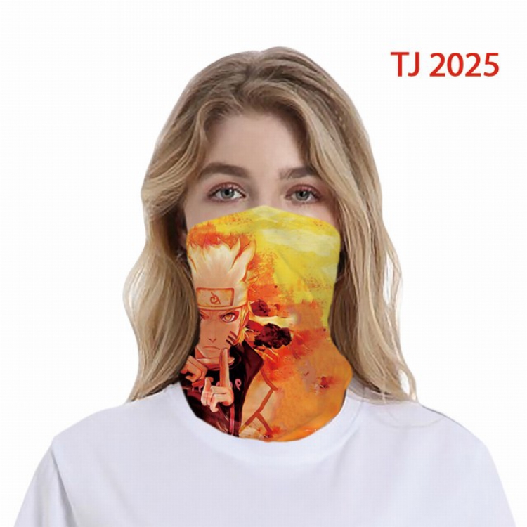 Naruto Color printing magic turban scarf-TJ-2025