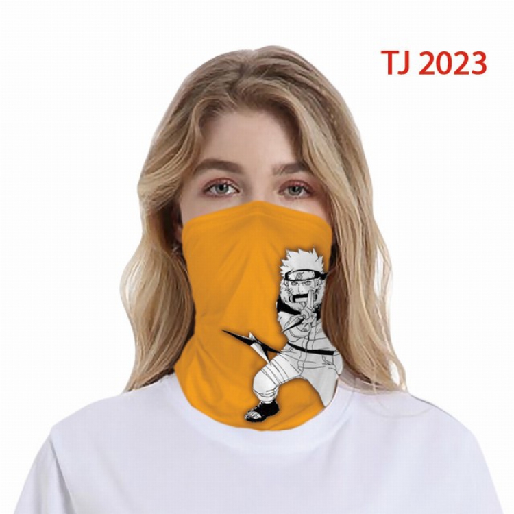 Naruto Color printing magic turban scarf-TJ-2023