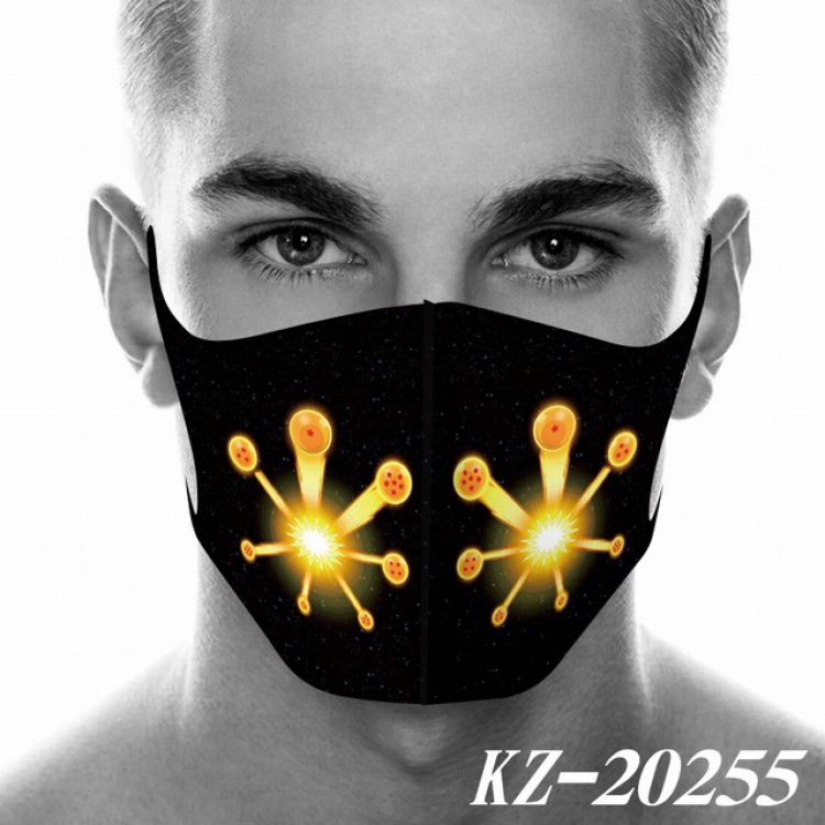 Dragon Ball Anime 3D digital printing masks a set price for 5 pcs KZ-20255